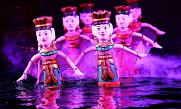 Water Puppet Show-Cyclo & Dinner On Cruise in Ho Chi Minh City | Heritage Journey Tours-vietlotus