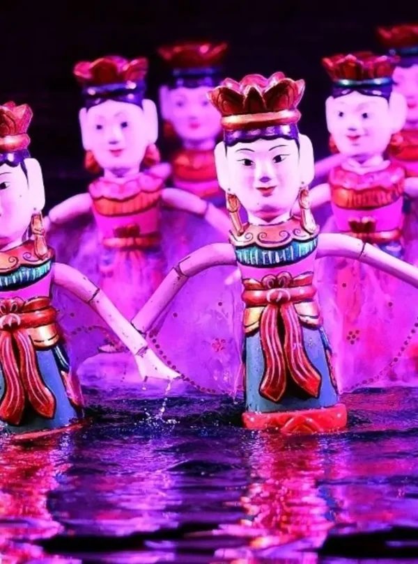 Water Puppet Show-Cyclo & Dinner On Cruise in Ho Chi Minh City | Heritage Journey Tours-vietlotus